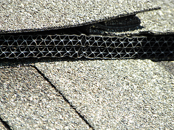 Residential Roof Ridge Vent Sacramento CA